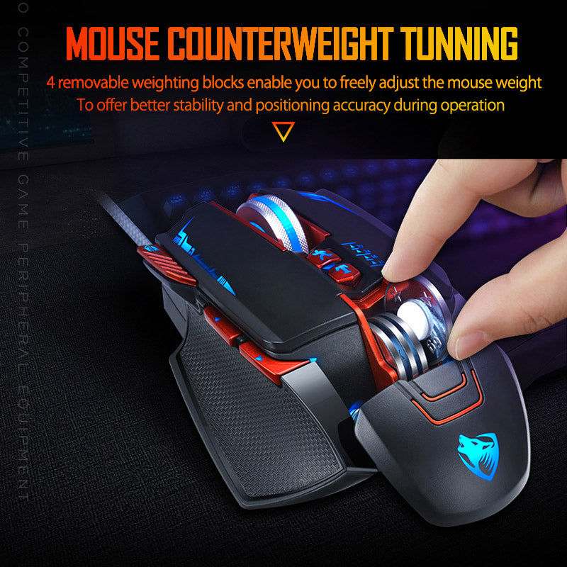 Thunder Wolf V9 gaming mouse