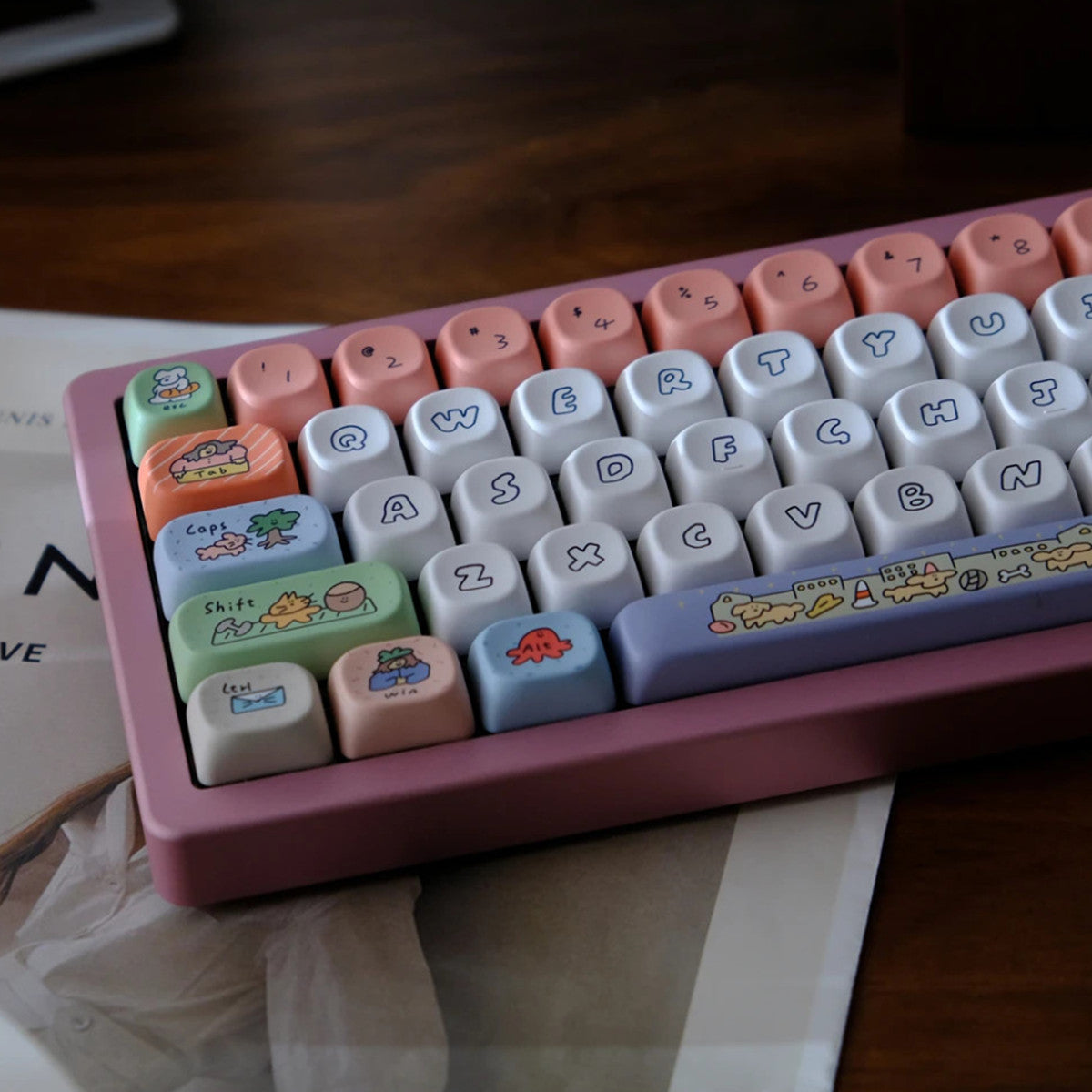 Sublimation Key Cap Suitable Mechanical Keyboard