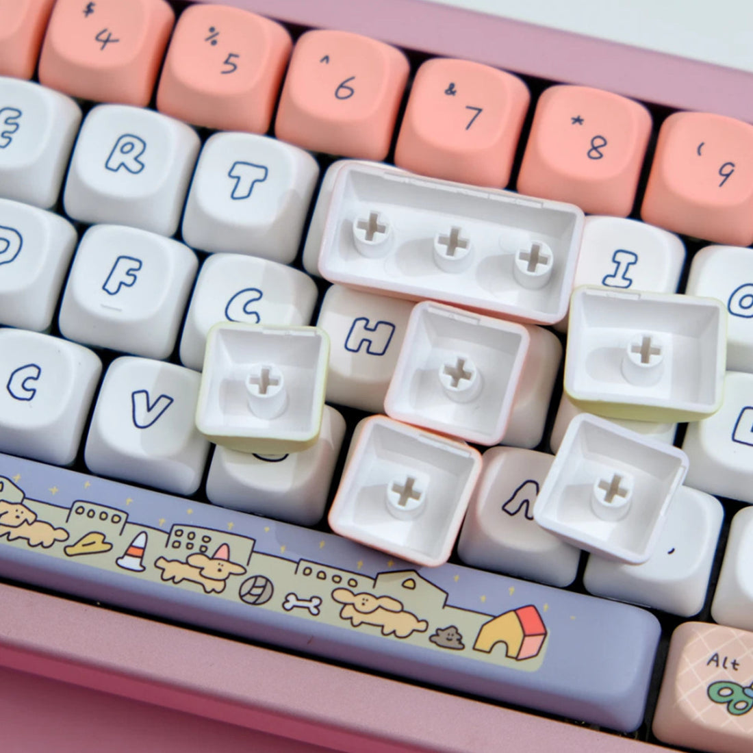 Sublimation Key Cap Suitable Mechanical Keyboard
