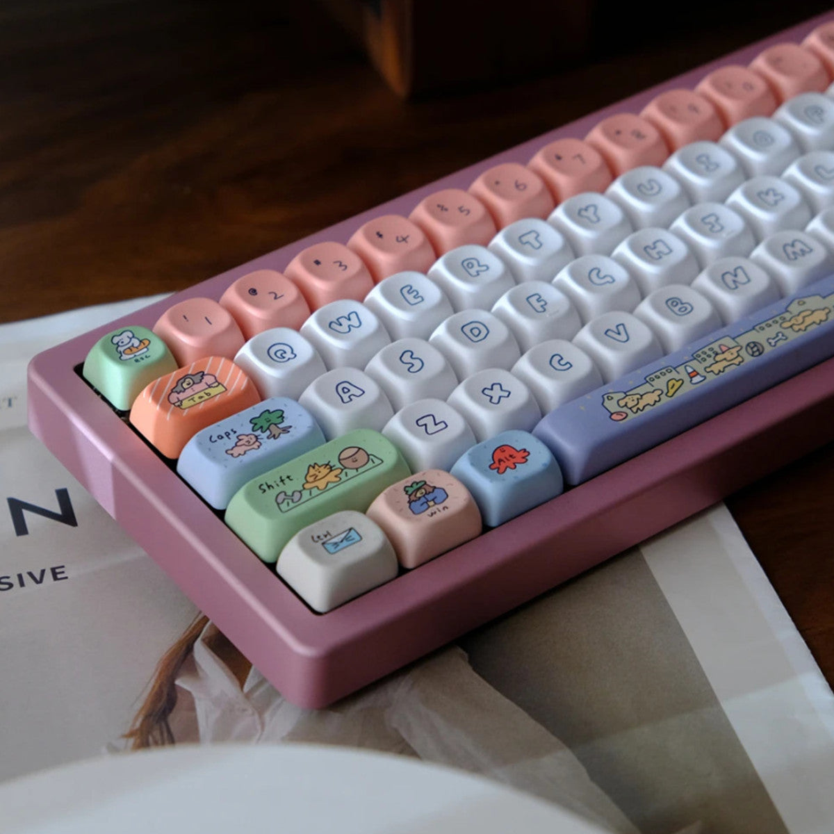 Sublimation Key Cap Suitable Mechanical Keyboard